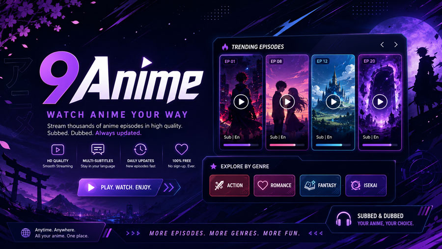 anime streaming banner